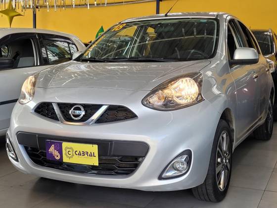 NISSAN MARCH 1.6 SL 16V FLEXSTART 4P XTRONIC NISSAN MARCH 1.6 SL 16V FLEXSTART 4P XTRONIC